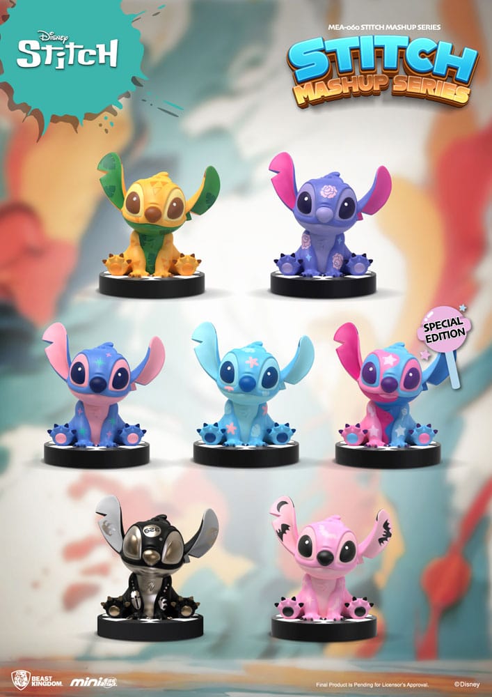 Lilo & Stitch Figuras Mini Egg Attack Blind Box 10 cm Stitch Mashup Series Surtido (6) Frikytopia