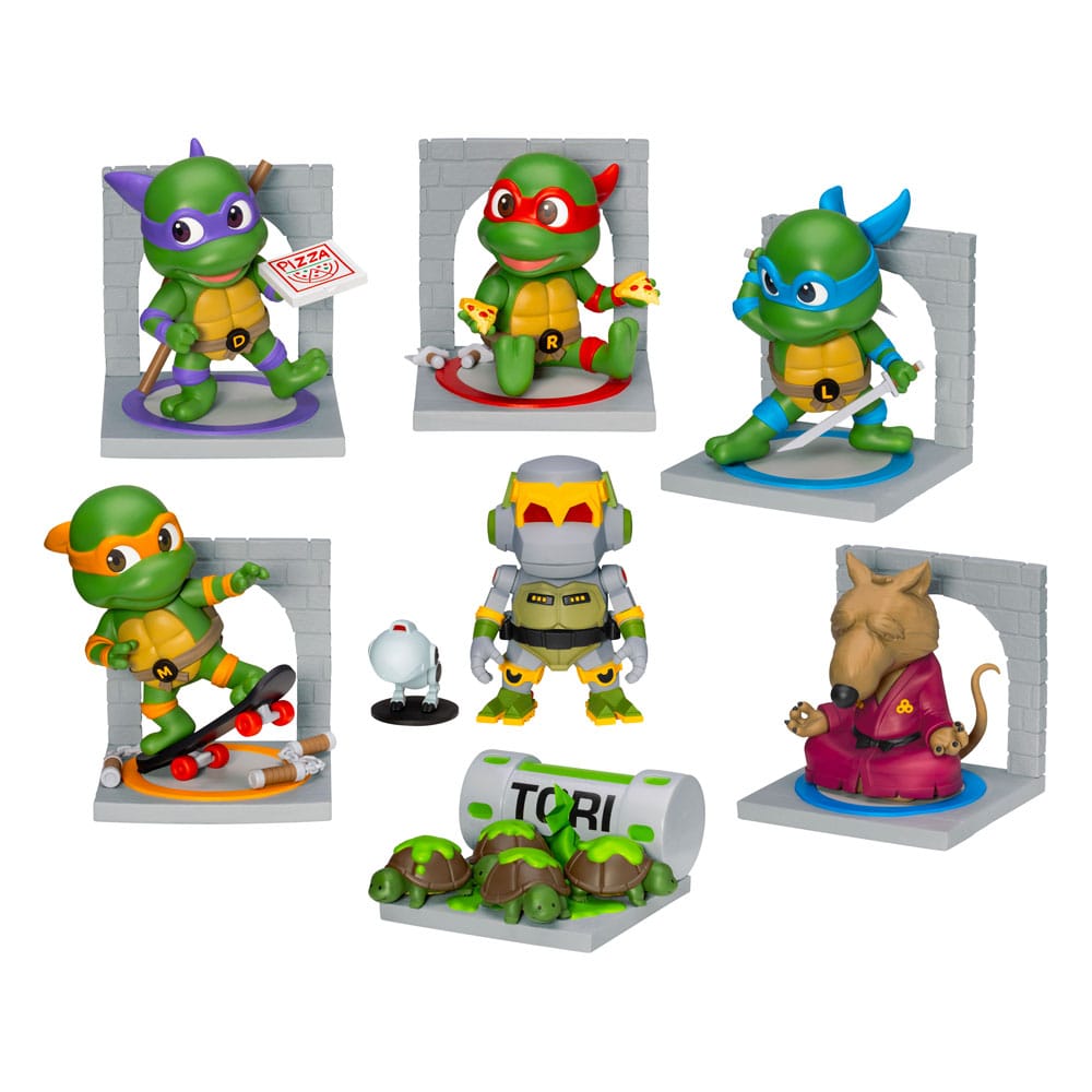 Las Tortugas Ninja Figuras Mini Egg Attack Blind Box Series 12 cm (6)