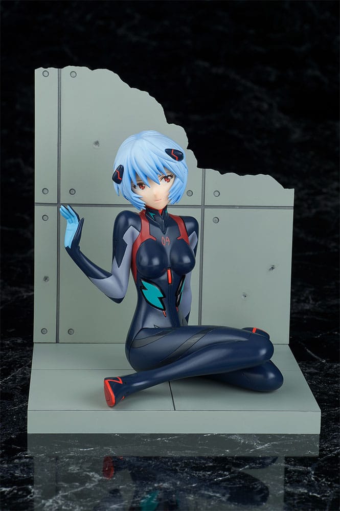 Evangelion 4.0 Final Statue PVC 1/7 Tentative Name Rei Ayanami Plugsuit Ver. New Movie Edition 10 cm