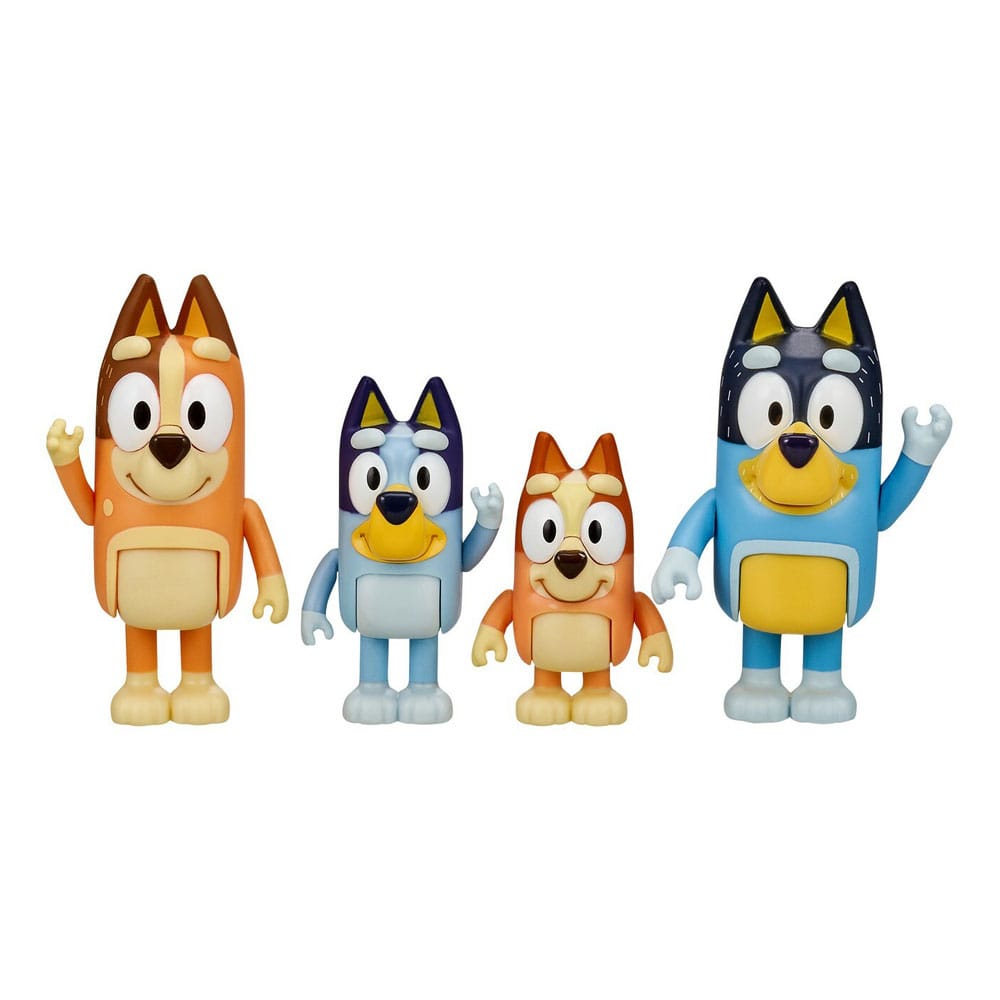 Bluey 4 pack Figuras Frikytopia
