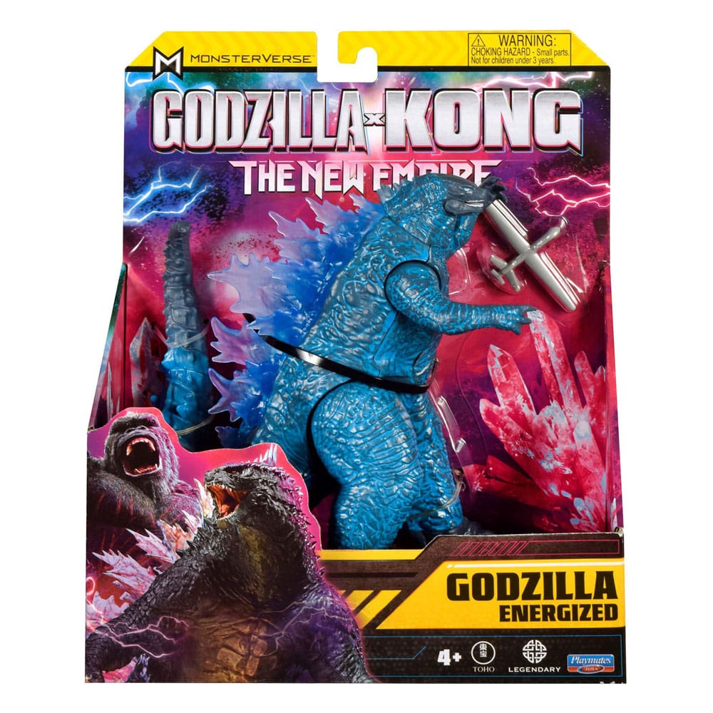 Godzilla y Kong: el Nuevo Imperio Figura Godzilla (Energized) 15 cm