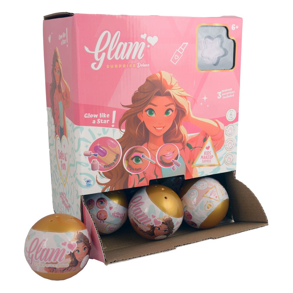Glam Surprise Deluxe maquillaje en Cápsulas expositor (20) Frikytopia