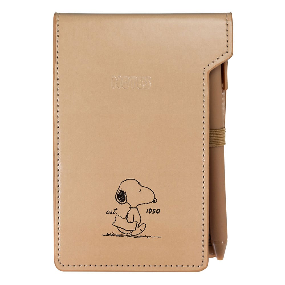 Peanuts Bloc de notas con bolígrafo Snoopy Frikytopia