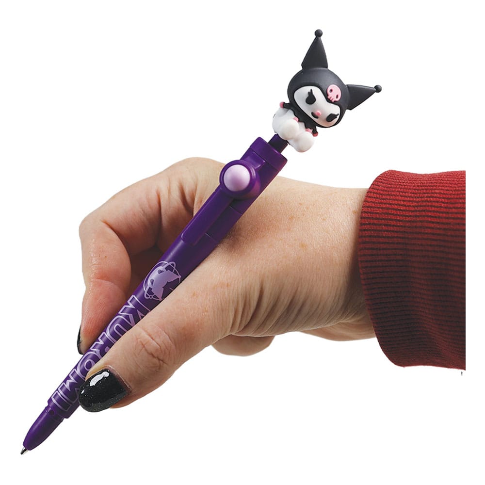 Sanrio Bolígrafo Fidget Kuromi Purple