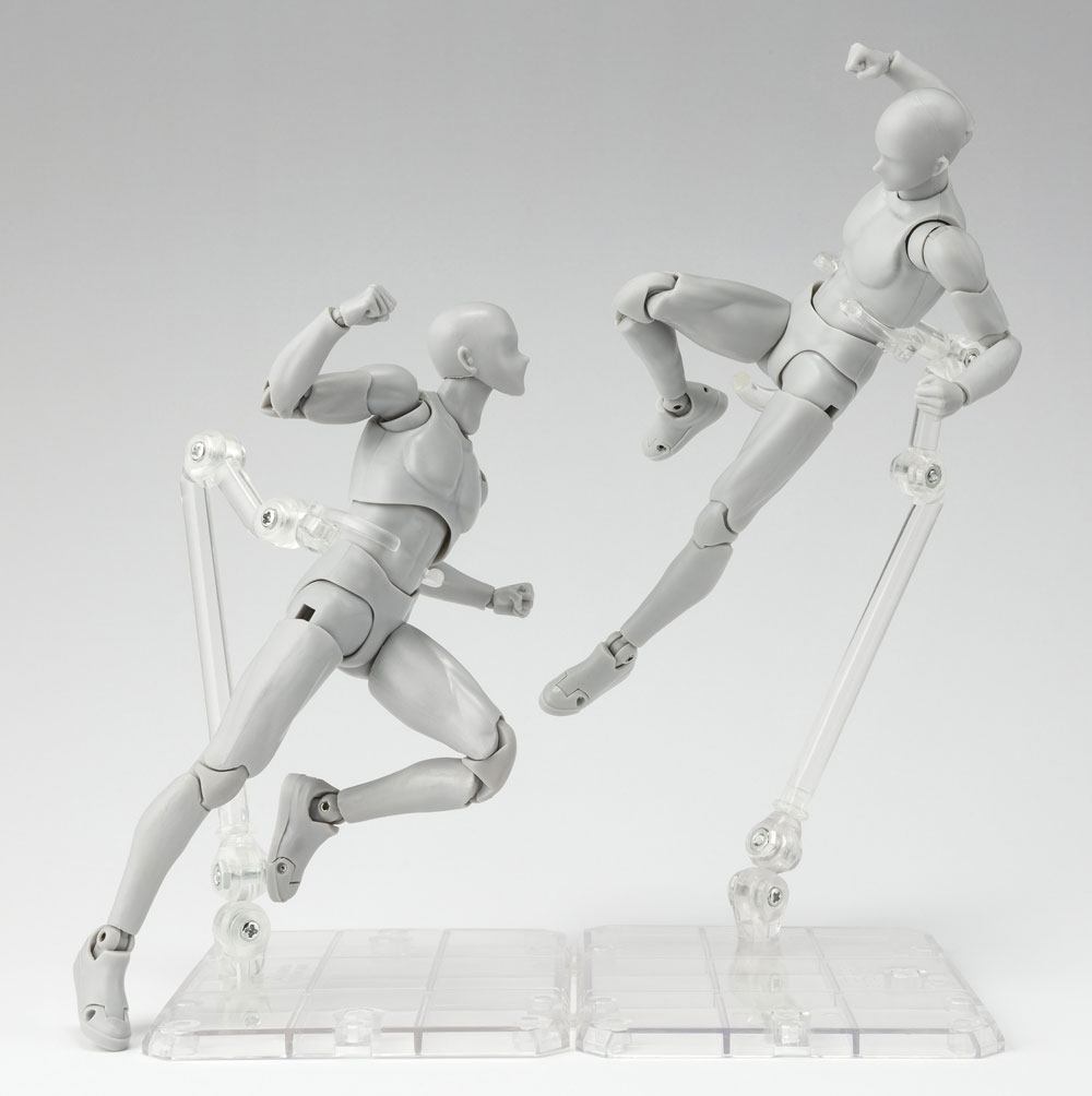 Tamashii Stage Caballete para Figuras Act.4 For Humanoid Clear 14 cm