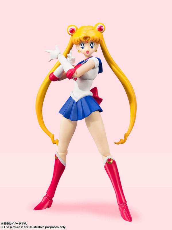 Sailor Moon Figura S.H. Figuarts Sailor Moon Animation Color Edition 14 cm Frikytopia