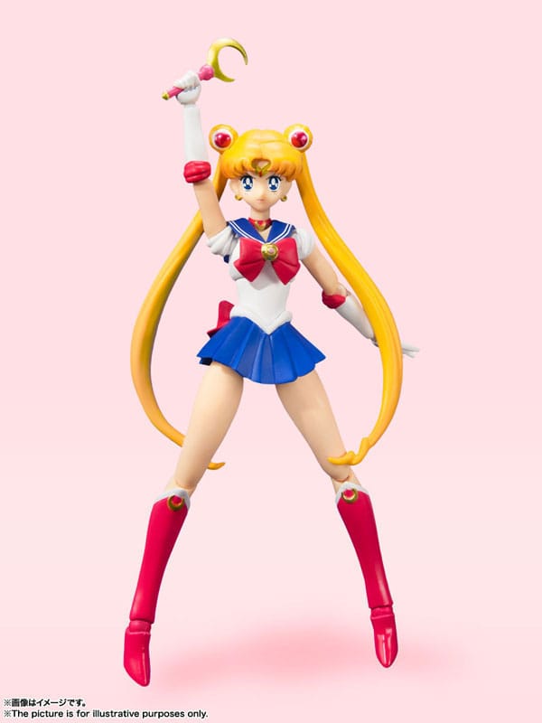 Sailor Moon Figura S.H. Figuarts Sailor Moon Animation Color Edition 14 cm