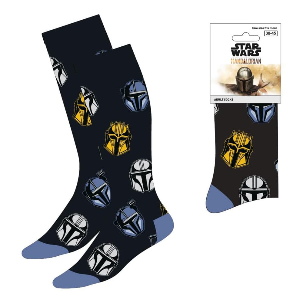 Star Wars: The Mandalorian Calcetines Helmets 38-45