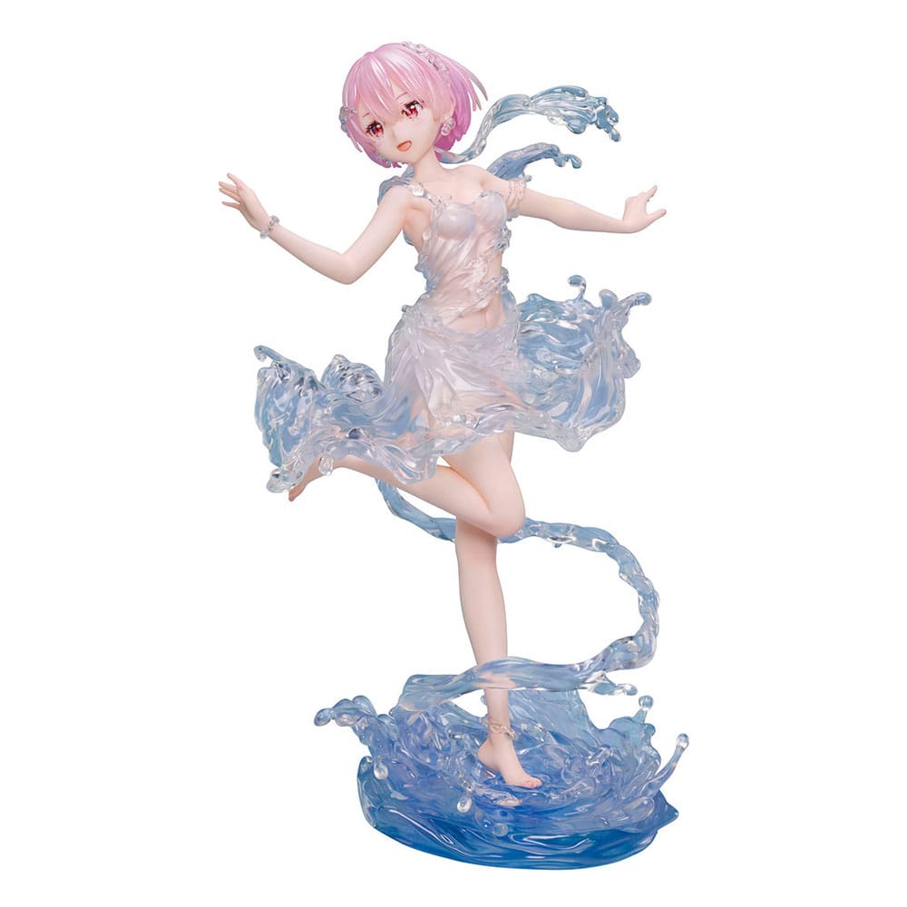 Re:Zero Starting Life In Another World Statue PVC 1/7 Ram Aqua Dress 23 cm