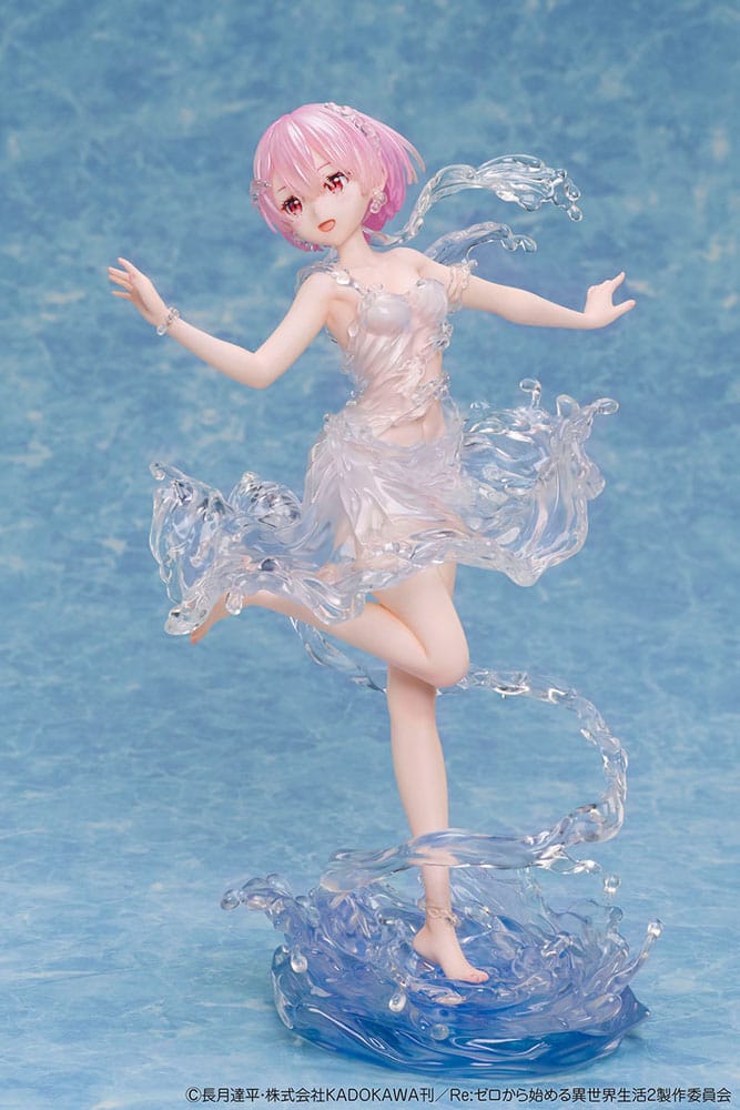 Re:Zero Starting Life In Another World Statue PVC 1/7 Ram Aqua Dress 23 cm