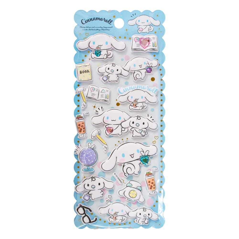 Hello Kitty And Friends Pegatinas Cinnamoroll Puffy Surtido (20)