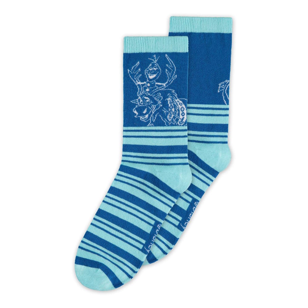 Frozen: el Reino del Hielo Pack de 3 Pares de Calcetines Olaf 43-46