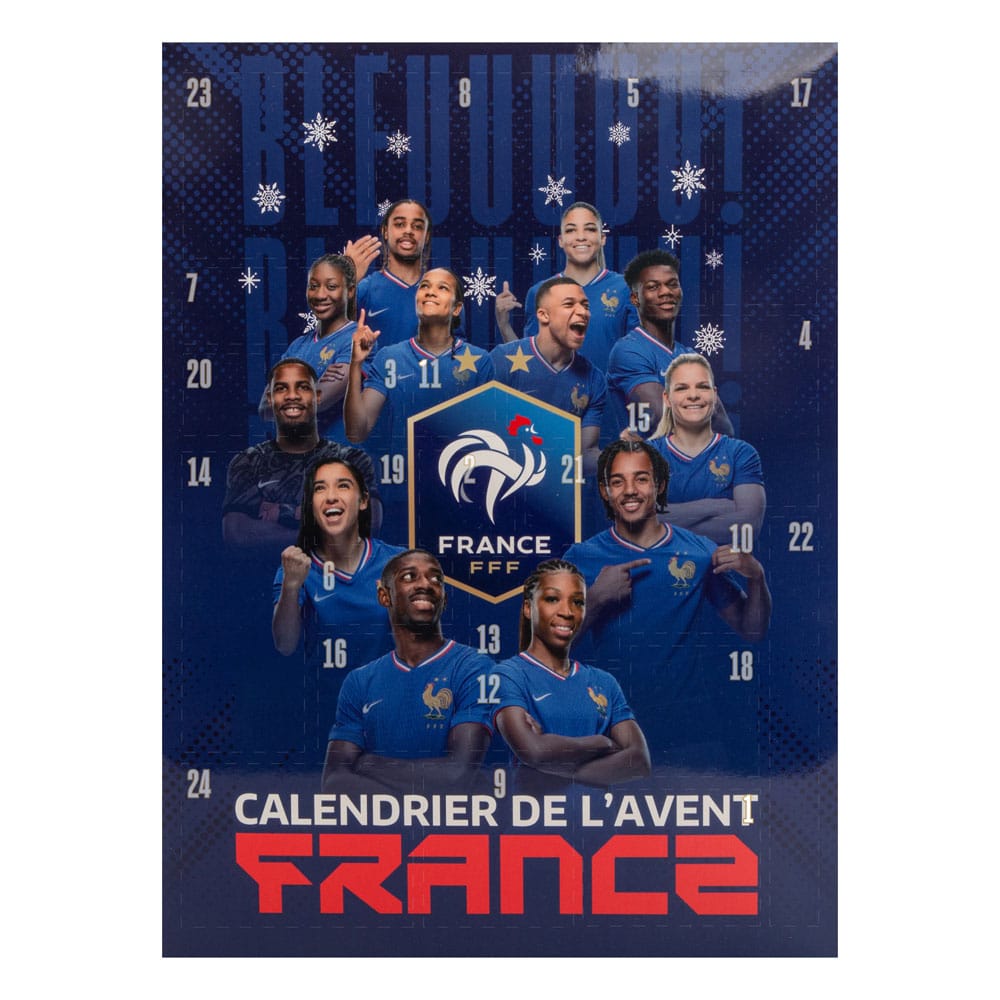 Federación Francesa de Fútbol föderation Calendario de adviento 2025 Frikytopia
