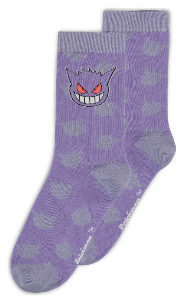Pokémon Pack de 3 Pares de Calcetines Crew 39-42