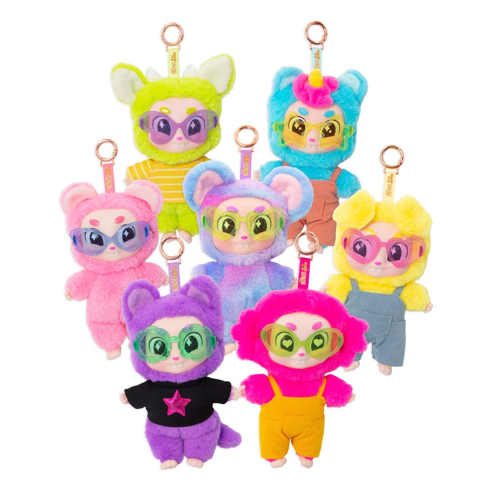 Nunos Lil' Monsters Blind Box Peluche Aventuras en el Supermercado 10 cm Expositor (6)