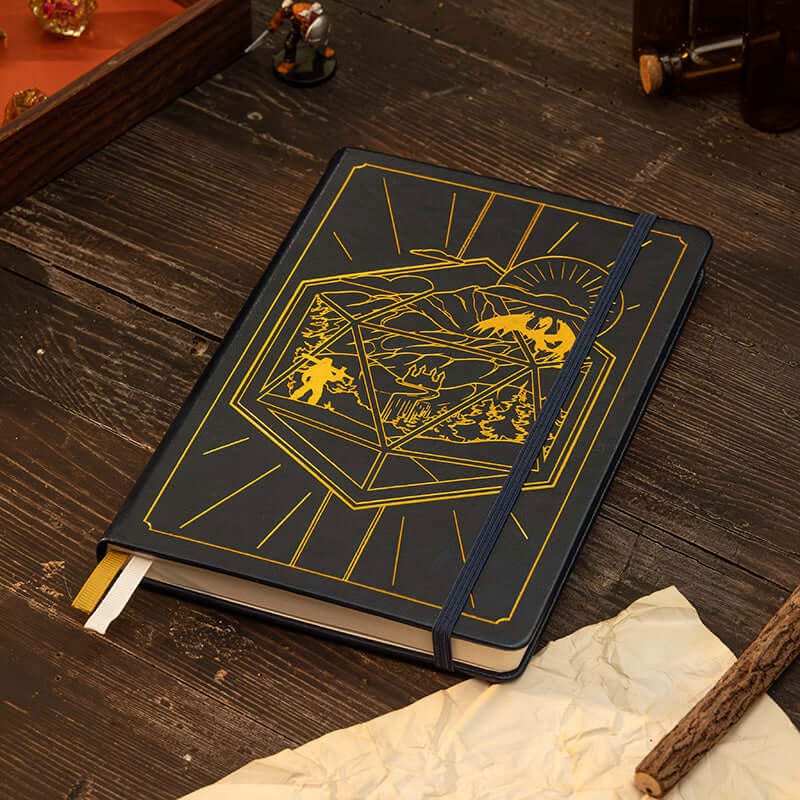 Dungeons & Dragons RPG Journal 5e Blue Frikytopia