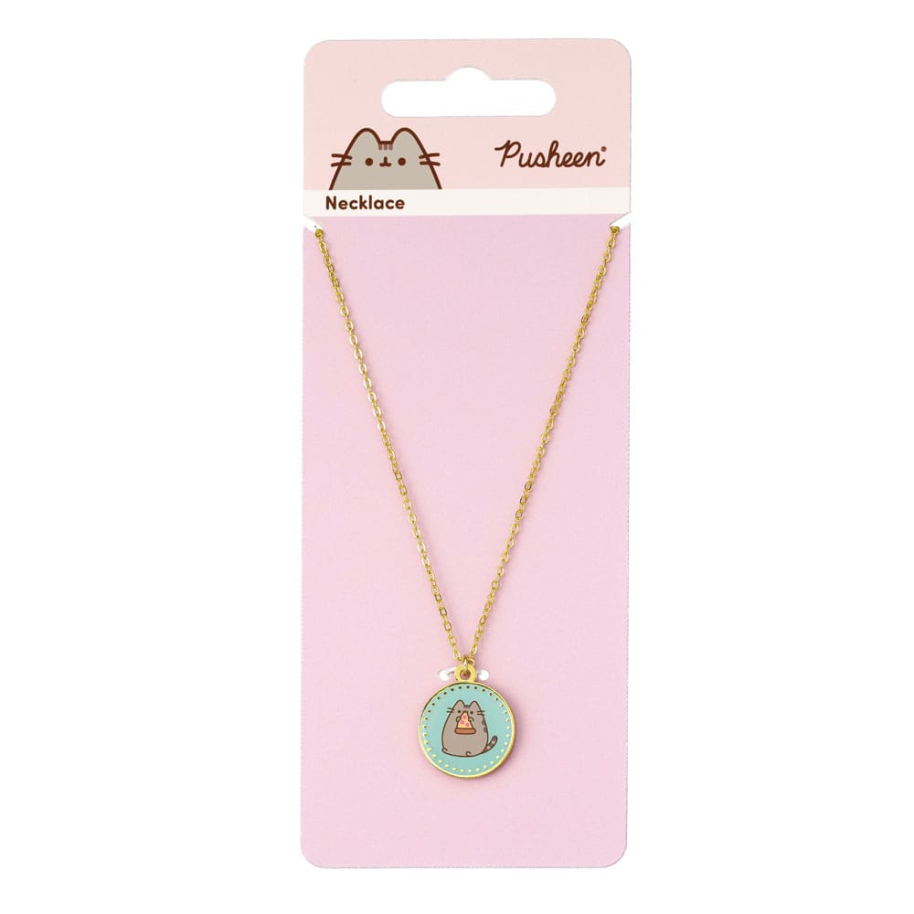 Pusheen Collar con Colgante Blue Pizza