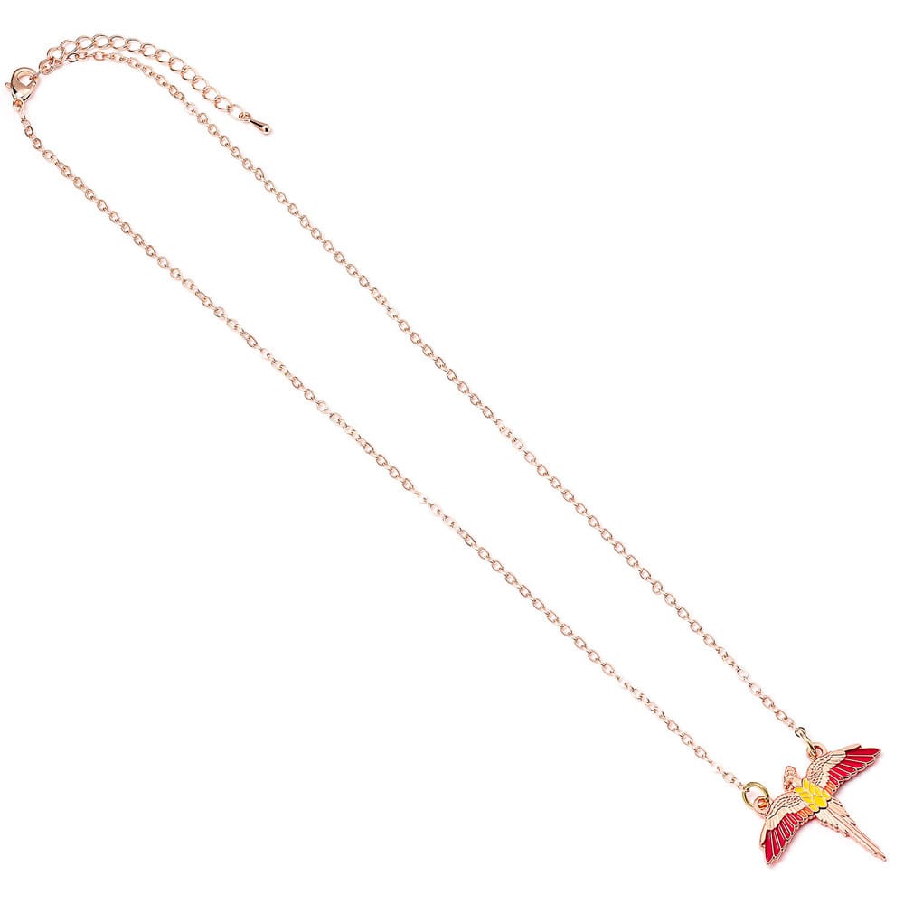 Harry Potter Collar Fumseck (Plata de ley) Frikytopia