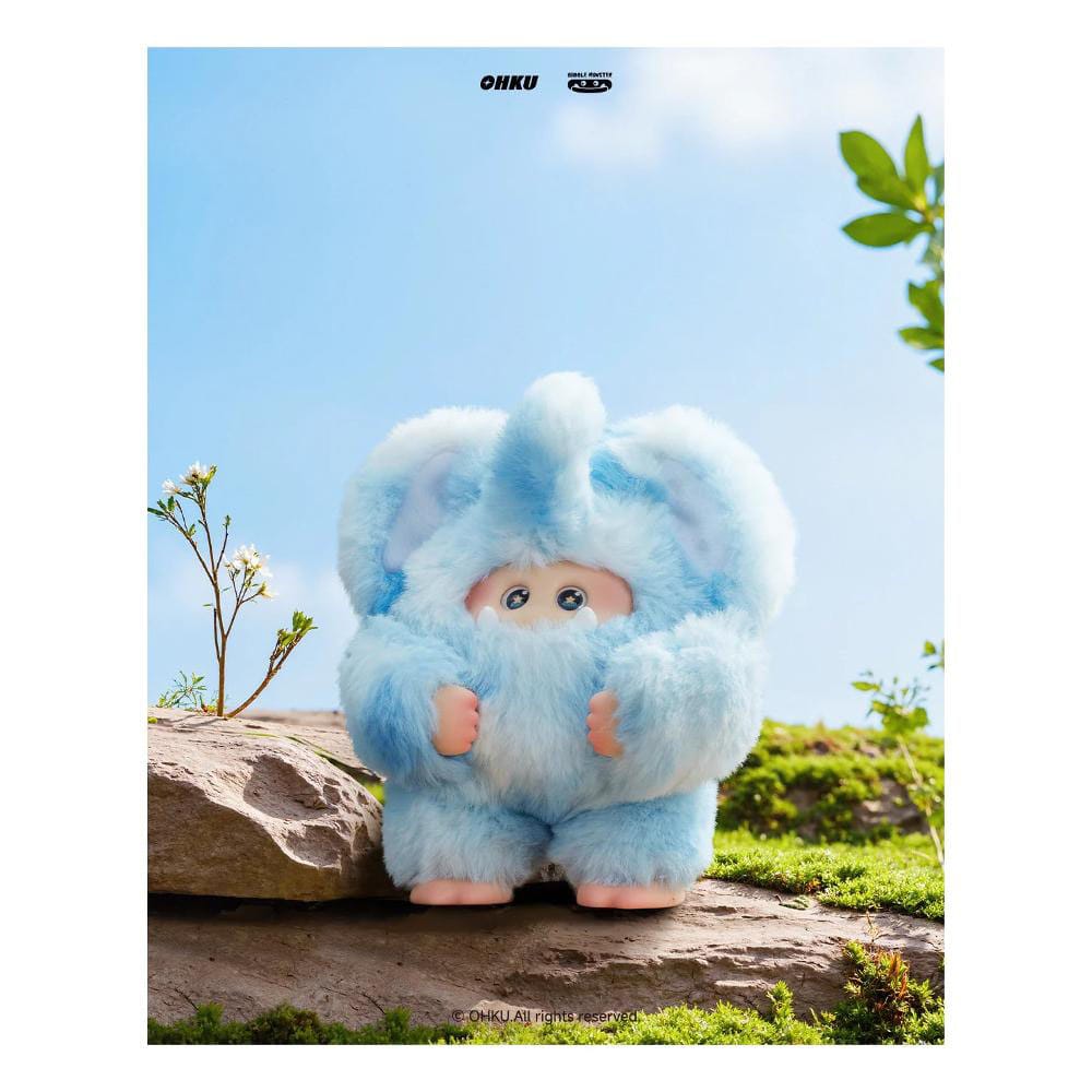 Giggle Monster Llaveros de Peluche 11 cm Furry Forest Series Exspositor (6)