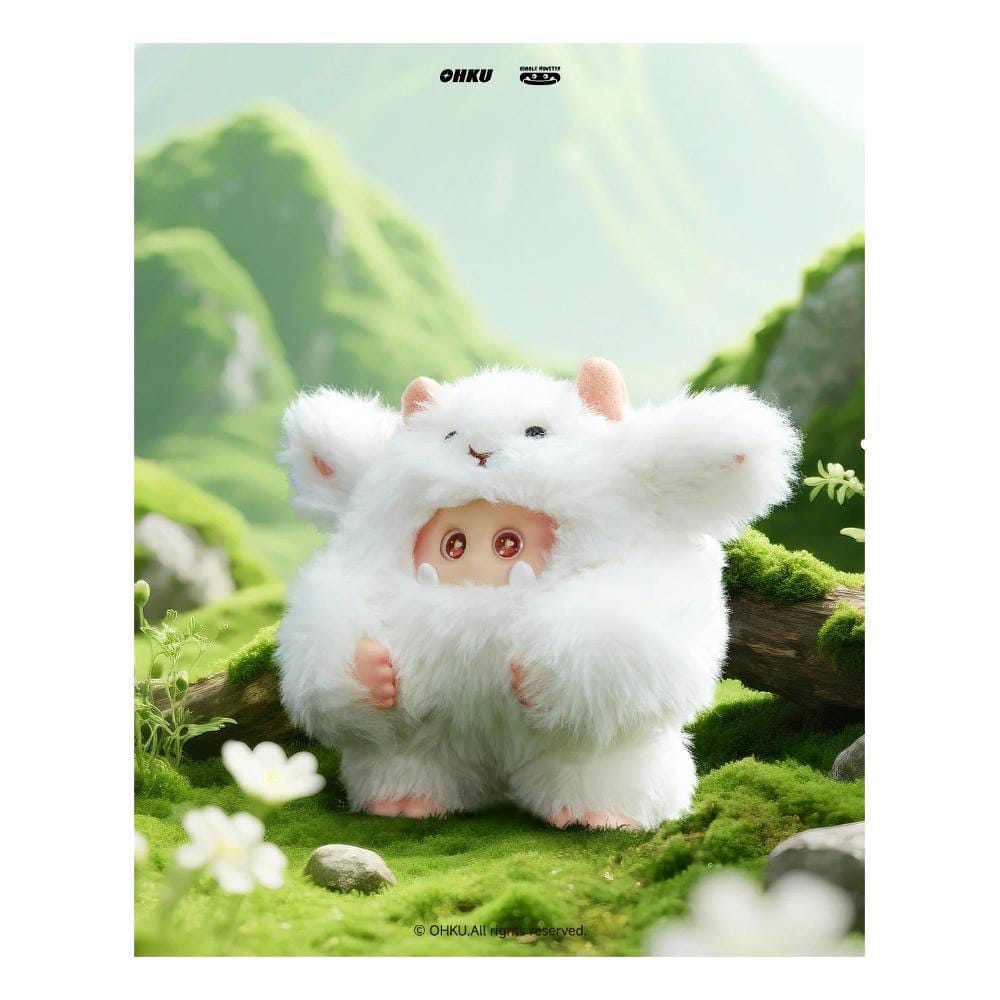Giggle Monster Llaveros de Peluche 11 cm Furry Forest Series Exspositor (6)