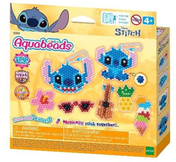 Stitch Aquabeads Kit de Manualidades para Llavero