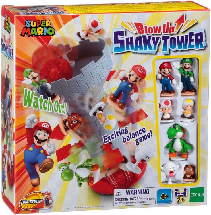 Super Mario Juego Blow Up! Shaky Tower