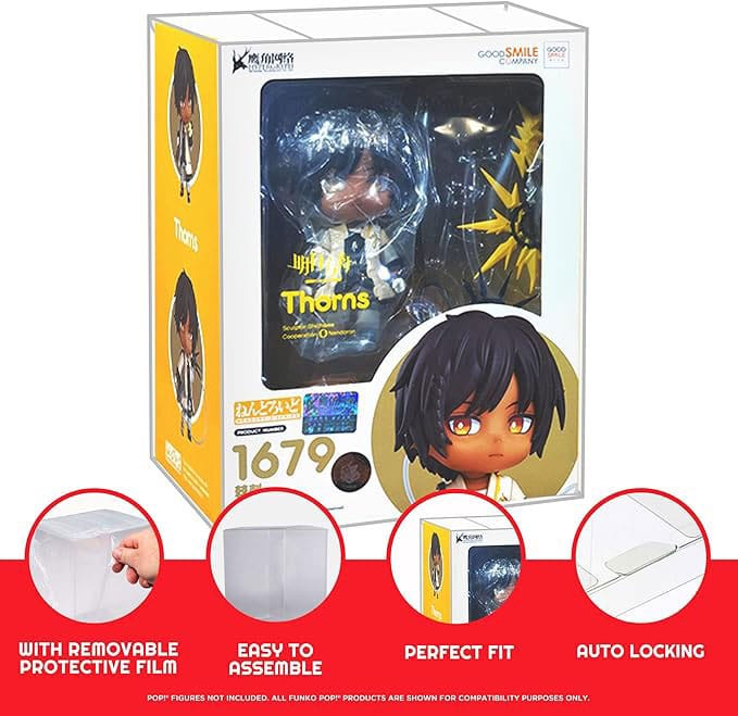 Caja de PET Pack de 10 Protector para Figuras Nendoroid