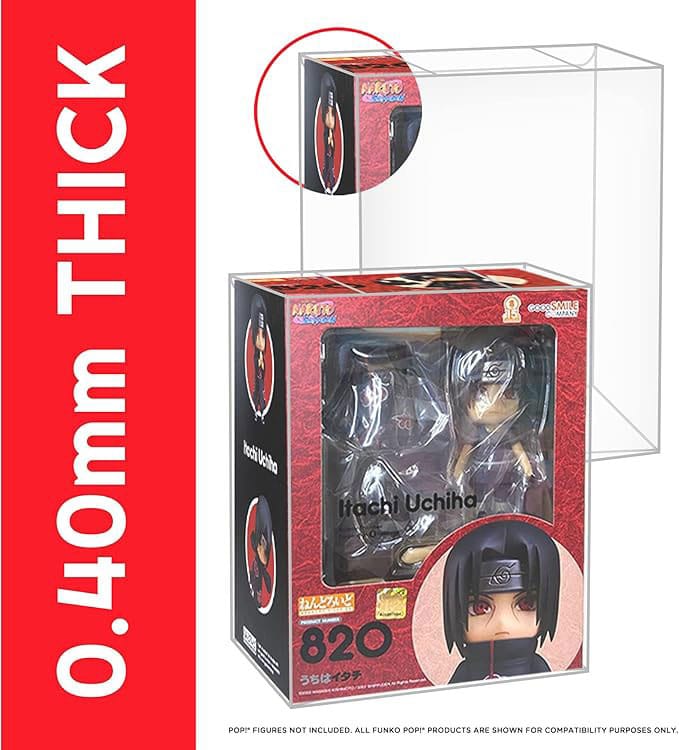 Caja de PET Pack de 10 Protector para Figuras Nendoroid