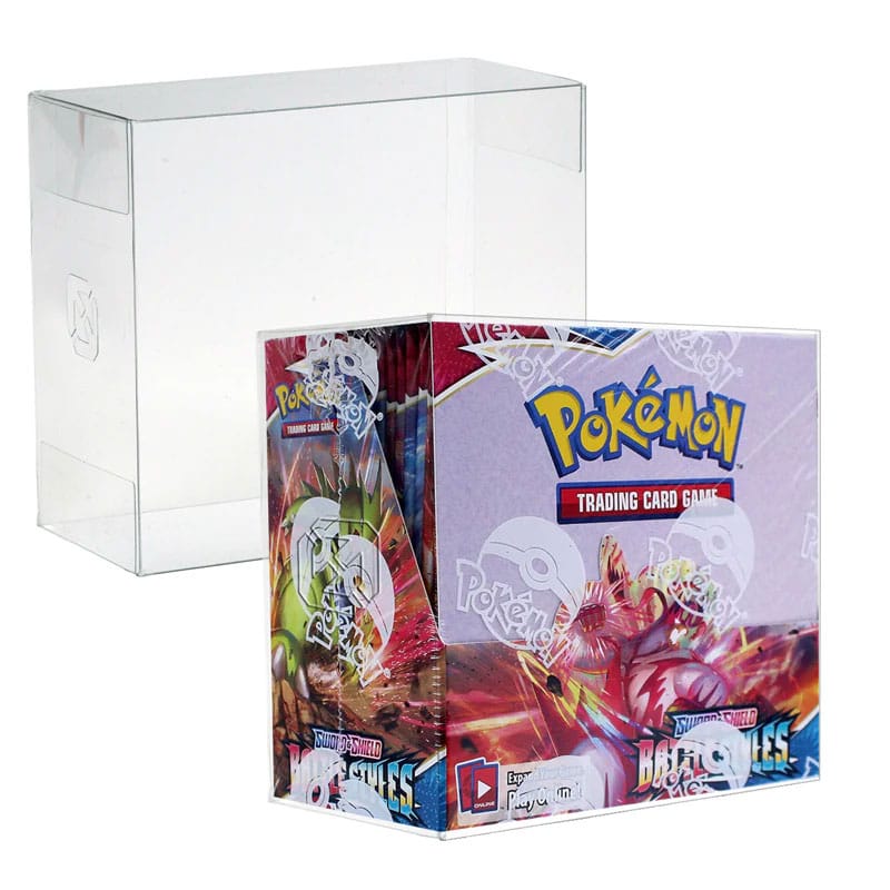 Caja de PET pack de 5 Protector para Booster Boxes / Elite Trainer Boxes Ver. 1 Frikytopia