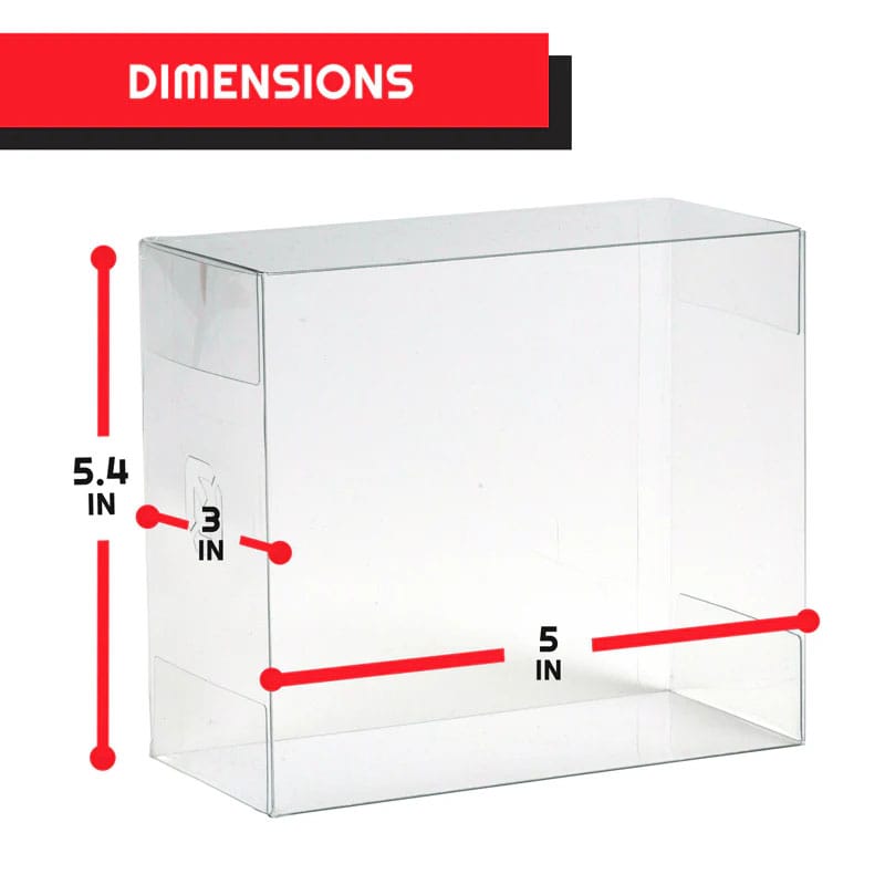 Caja de PET Pack de 5 Protector para Booster Boxes / Elite Trainer Boxes Ver. 1