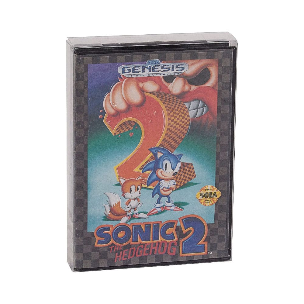 Caja de PET Pack de 25 Protector para Sega Genesis Games