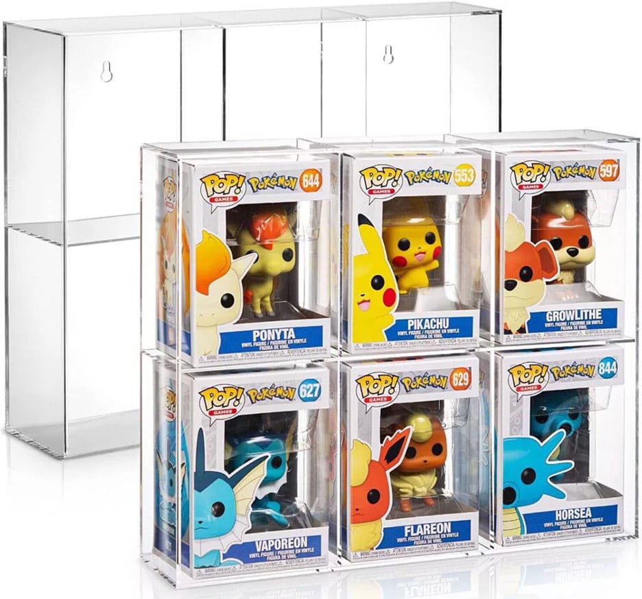 Funko Pop! Evoretro Display Acrílico para 6 Funko Pops — FUNKO