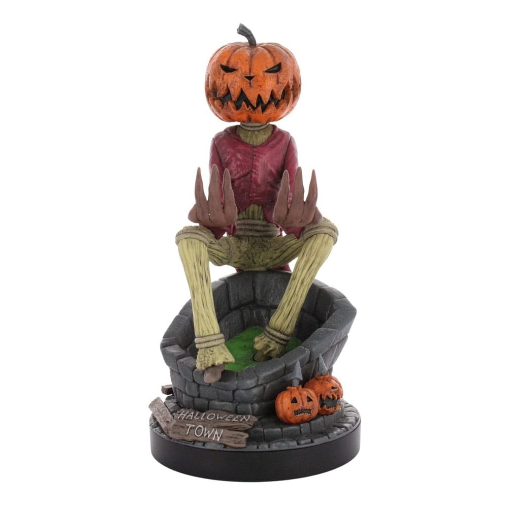 The Nightmare Before Christmas soporte para mando y teléfono Jack Pumpkin Cable Guys 21 cm