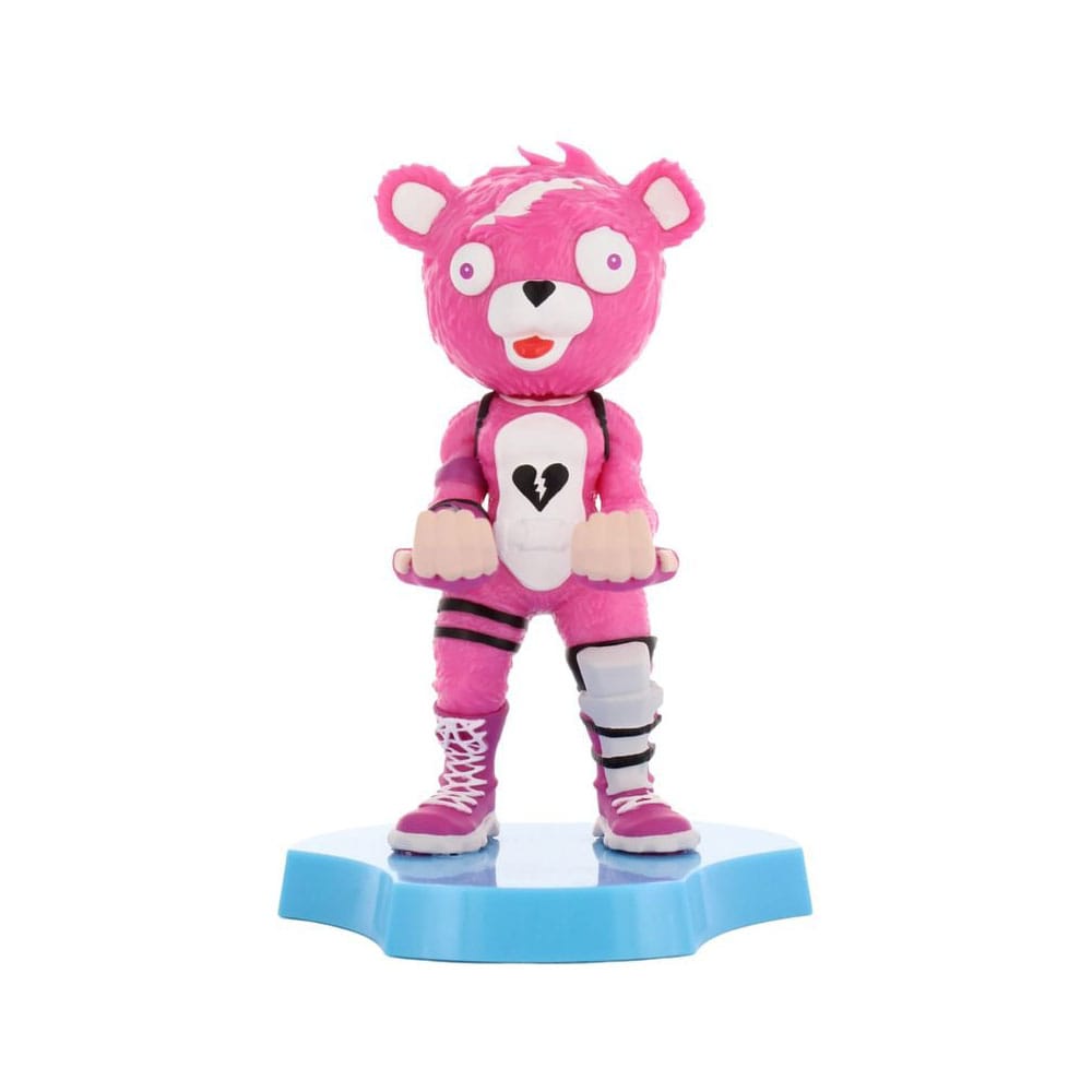 Fortnite Soporte para Dispositivos y Teléfono Cuddle Team Leader Holdems Cable Guys 12 cm