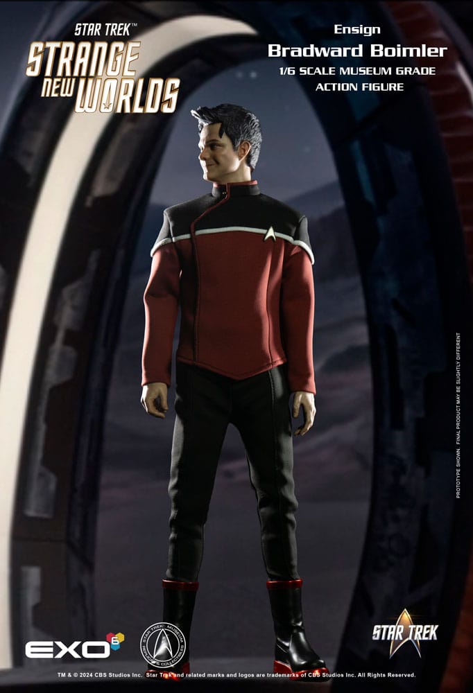 Star Trek: Nuevos y Extraños Mundos Figura 1/6 Ensign Boimler 30 cm