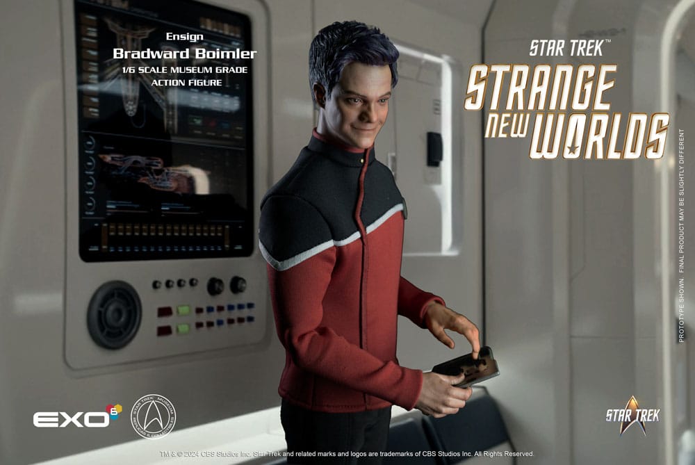Star Trek: Nuevos y Extraños Mundos Figura 1/6 Ensign Boimler 30 cm