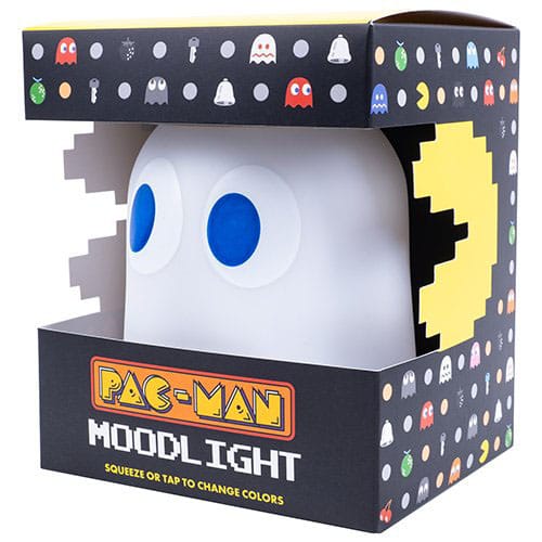 Pac-Man Lámpara Mood Light Que Cambia los Colores 3D Ghost 10 cm