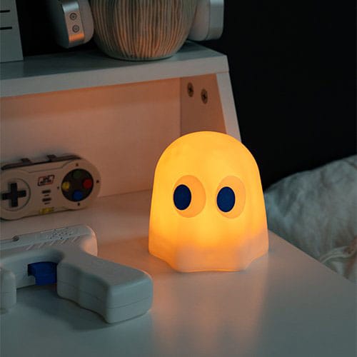 Pac-Man Lámpara Mood Light Que Cambia los Colores 3D Ghost 10 cm