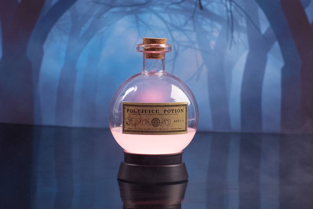 Harry Potter Lámpara Mood Light Que Cambia los Colores Poción Multijugos 14 cm