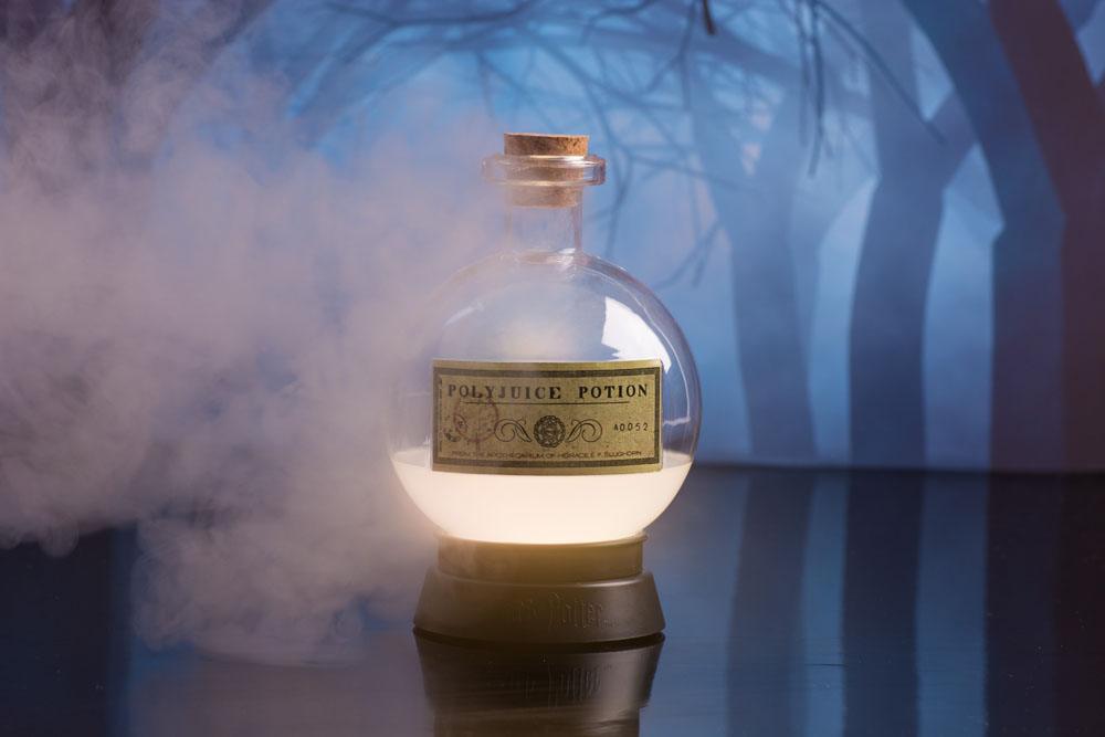 Harry Potter Lámpara Mood Light Que Cambia los Colores Poción Multijugos 14 cm