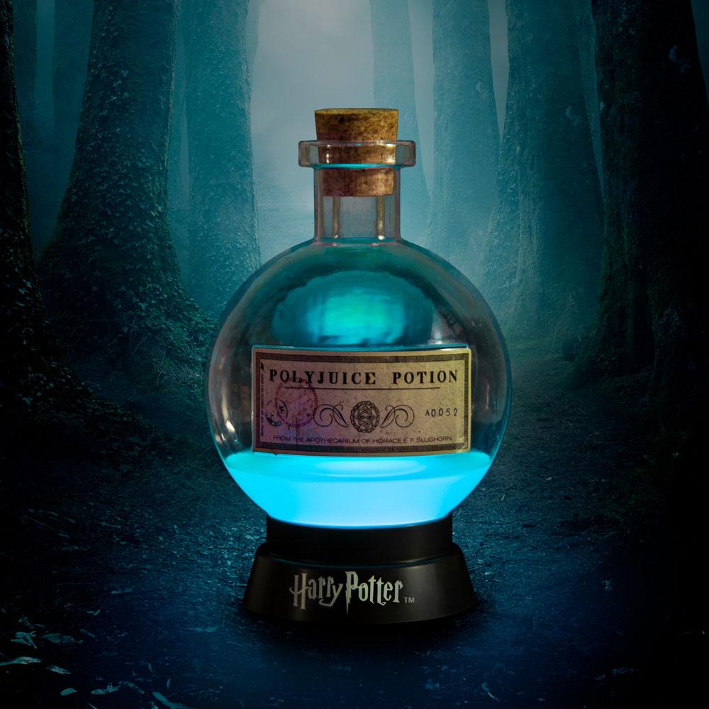 Harry Potter Lámpara Mood Light Que Cambia los Colores Poción Multijugos 20 cm