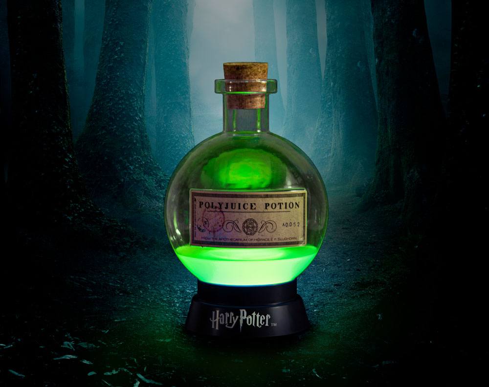 Harry Potter Lámpara Mood Light Que Cambia los Colores Poción Multijugos 20 cm