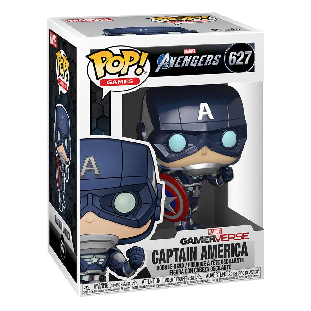 Funko Pop! 's Avengers (2020 video game) Captain America — MARVEL