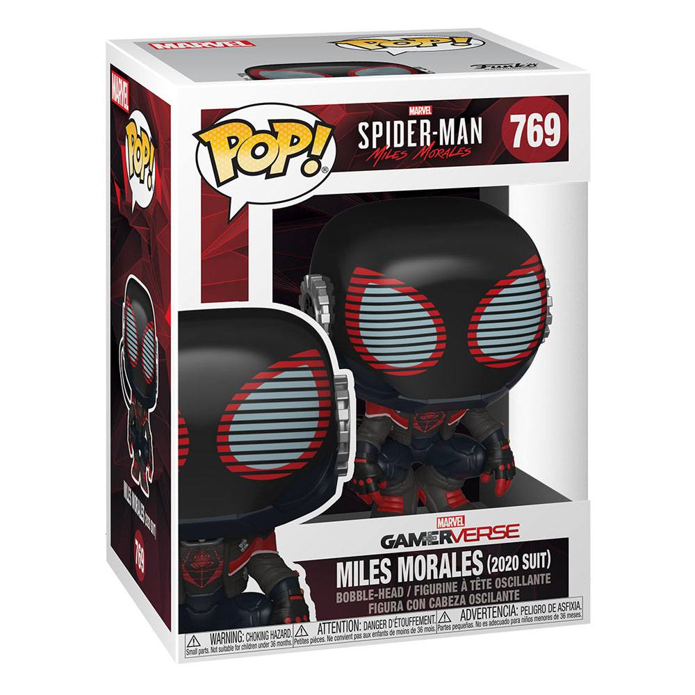 Funko Pop! 's Spider-Man Games Miles Morales 2020 Suit — MARVEL
