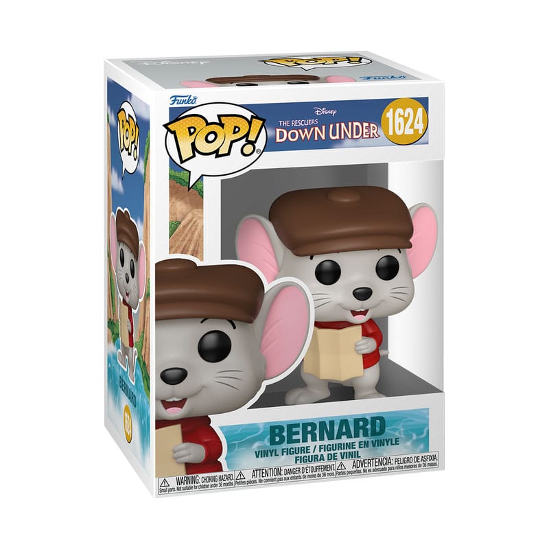 Funko Pop! Bernardo y Bianca en Cangurolandia Vinyl Bernard — DISNEY