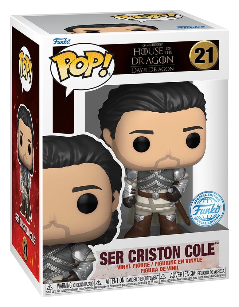 Funko Pop! House of the Dragon Ser Criston Cole Exclusive Edition — DUNGEONS & DRAGONS
