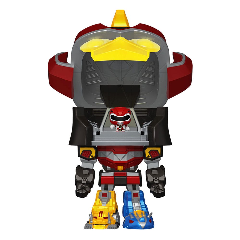Funko Pop! Mighty Morphin Power Rangers Pack de 4 Figuras Bitty Bots PR-Megazord 2, — DISNEY