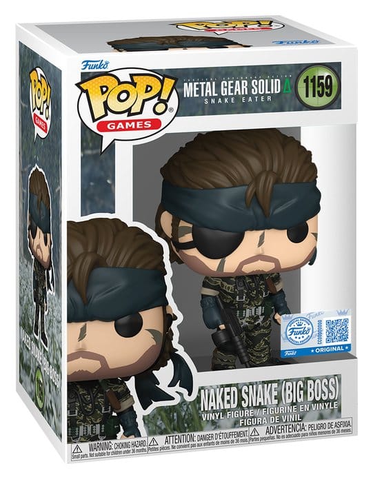 Funko Pop! Metal Gear Games Metal Gear Solid 3- Big Boss heo exclusive — LEAGUE OF LEGENDS