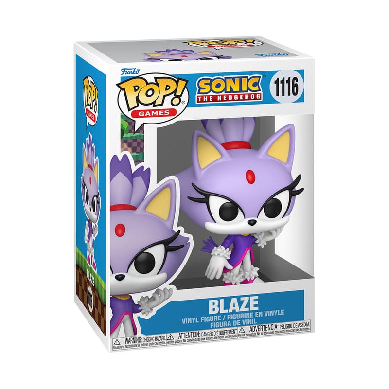 Funko Pop! Sonic the Hedgehog Games Blaze the Cat — MINECRAFT