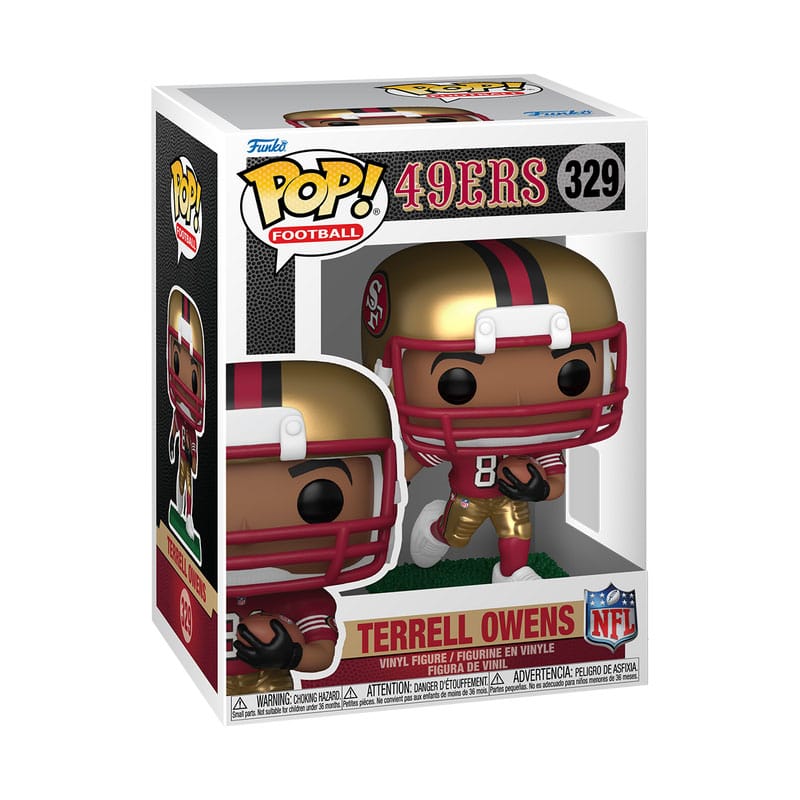 Funko Pop! NFL: Legends Sports Legends- Terrell Owens(49ers — LEAGUE OF LEGENDS
